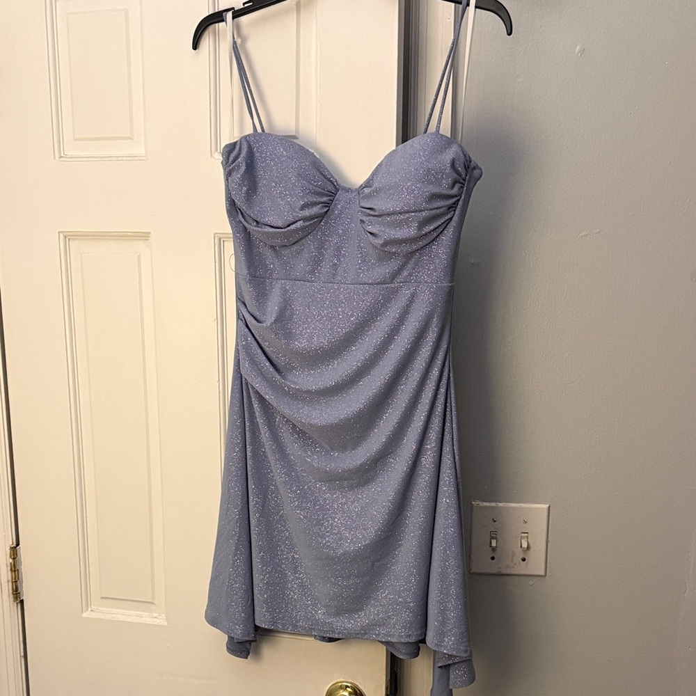 Windsor Shimmering Blue Dress